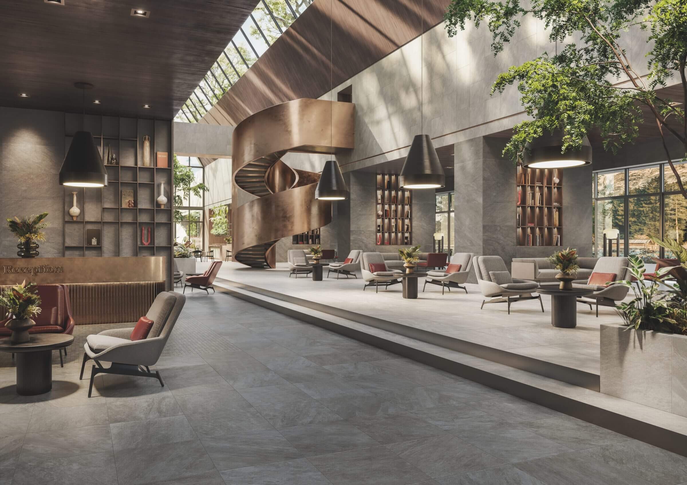 Showroom & Reception Area